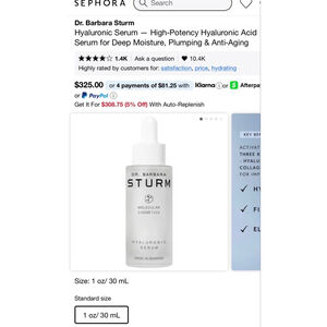 Dr. Barbara Sturm Hyaluronic Serum 30ml